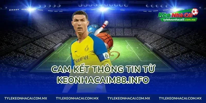 Cam kết thông tin từ tylekeonhacai.football